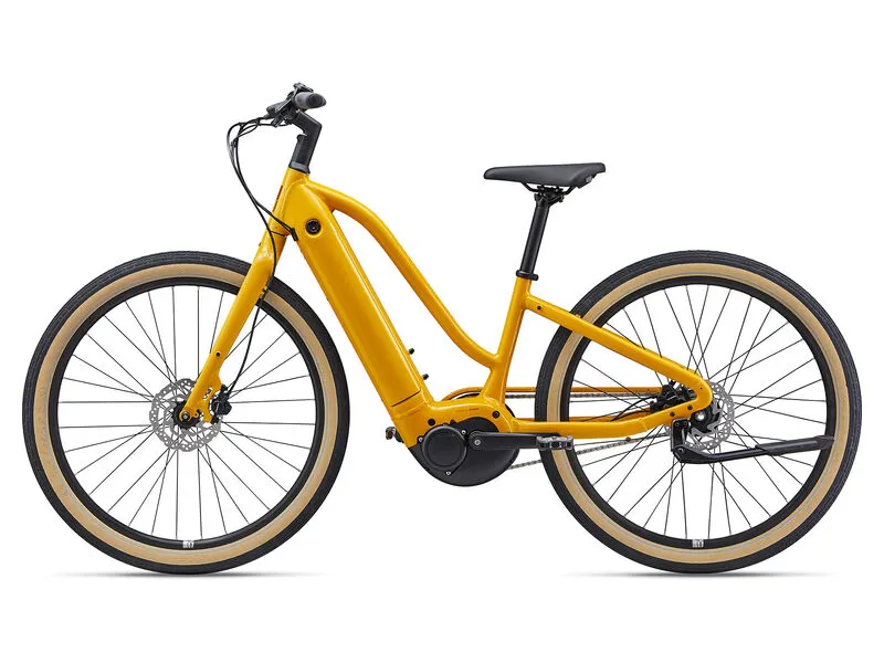 2024 Momentum Transend E+ - Mid-Step Electric Bike - Bumblebee-1